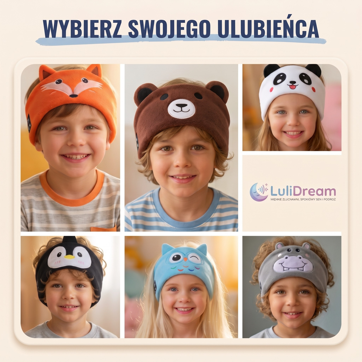 Opaska LuliDream ® - Spokojna podróż z dziećmi