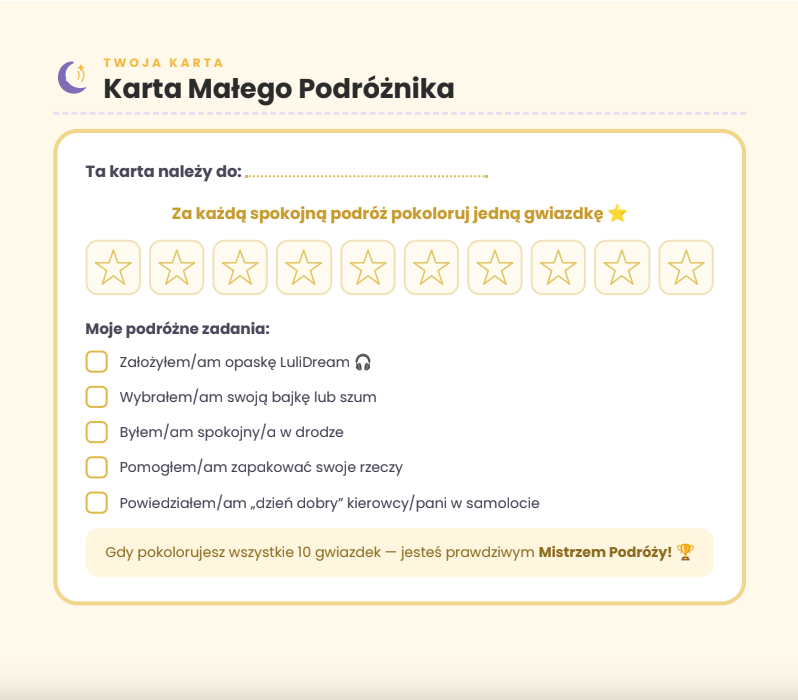 Cyfrowy Pakiet Podróżny LuliDream