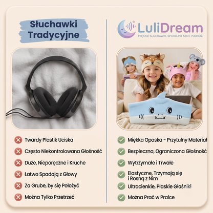 Opaska LuliDream ® - Spokojna podróż z dziećmi