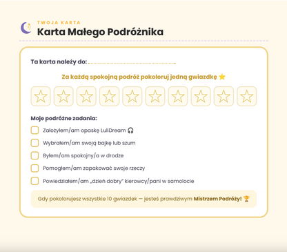 Cyfrowy Pakiet Podróżny LuliDream